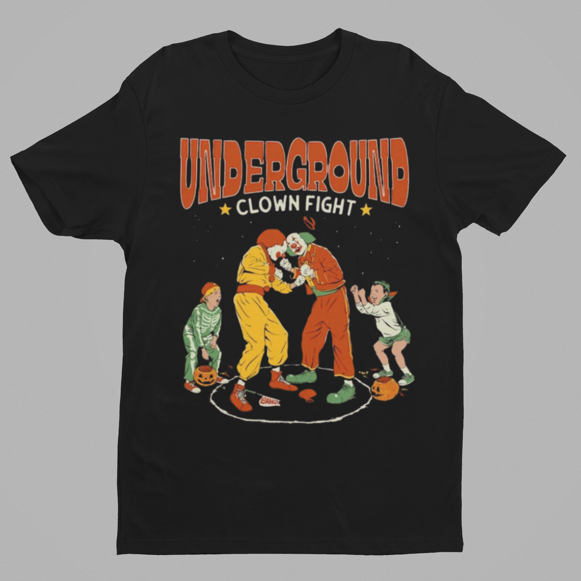 Underground Clown Fight Halloween Shirt