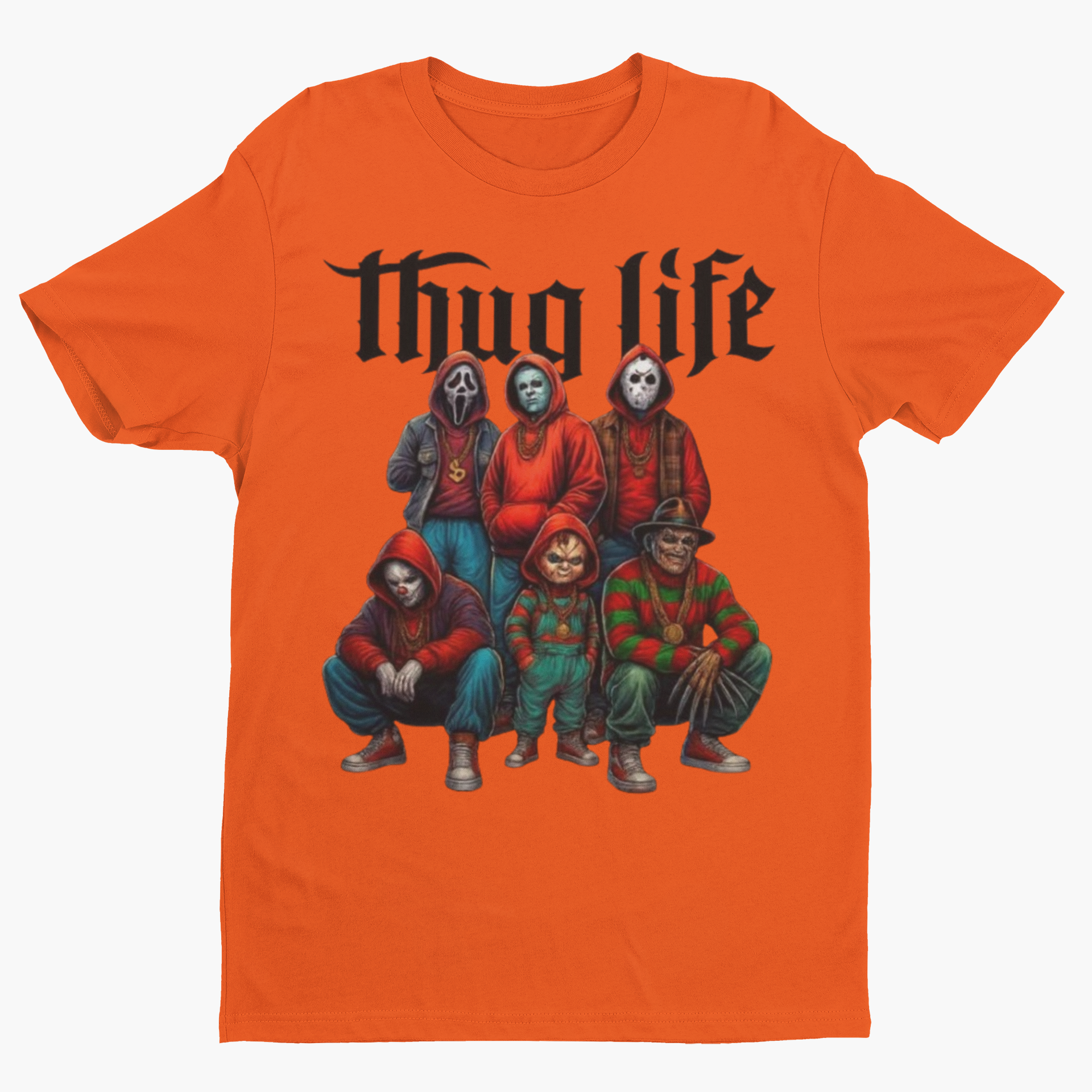 Thug Life Halloween Horror Villains Shirt