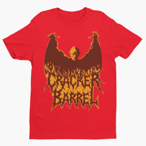 Death Metal x Cracker Barrel Nosferatu Shirt - Image 3