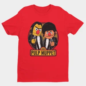 Pulp Bert Ernie Muppet Parody Shirt